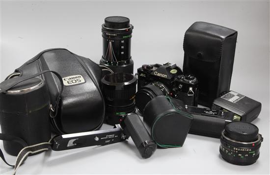Canon camera equipment,